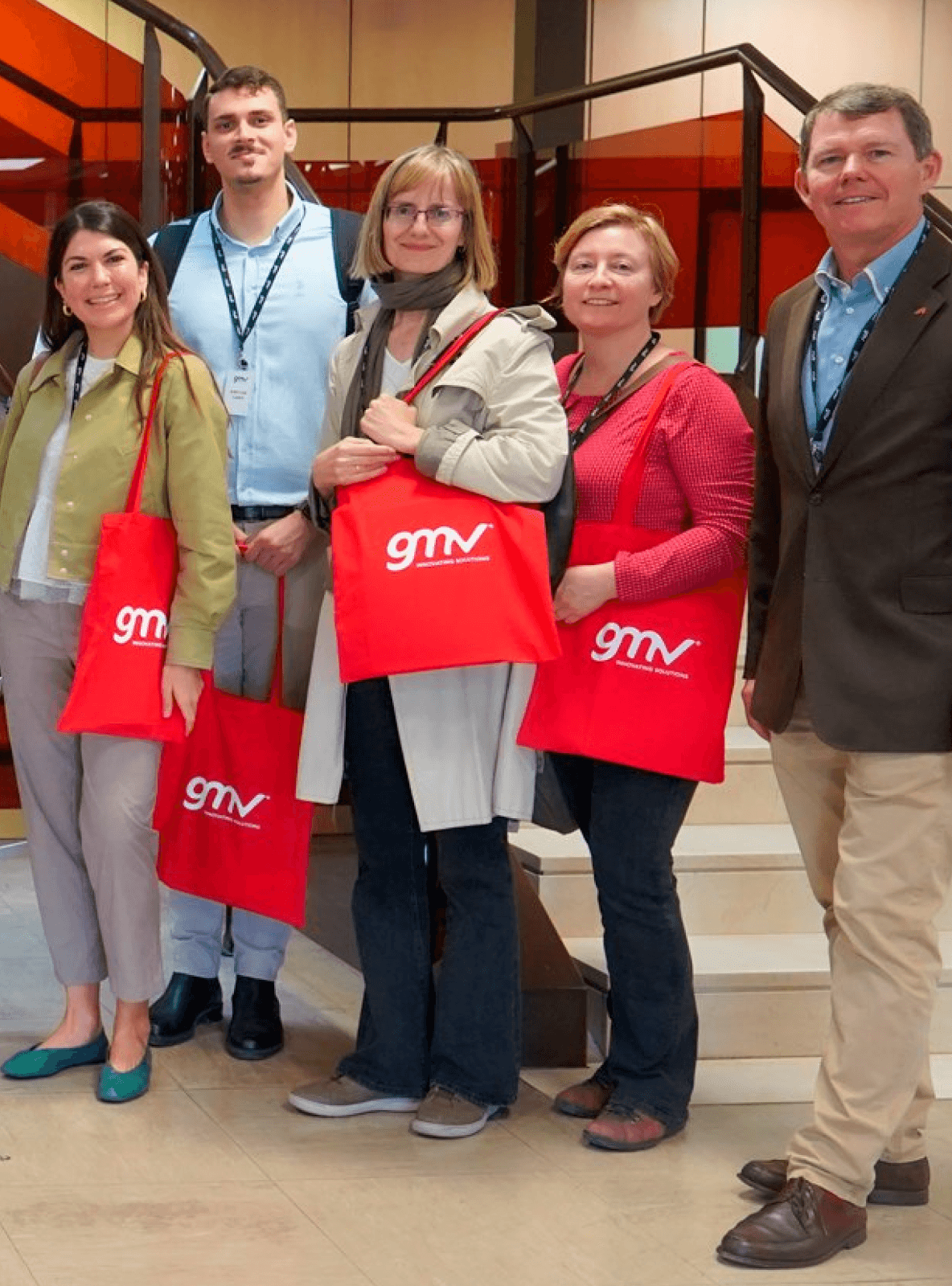 GMV solutions employees.